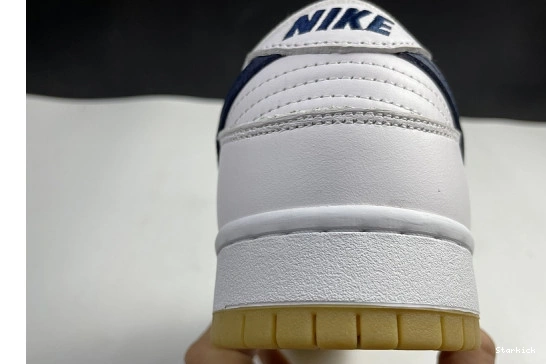 White Label Dunk Nike Orange Navy CZ2249-100 SB Low 0327